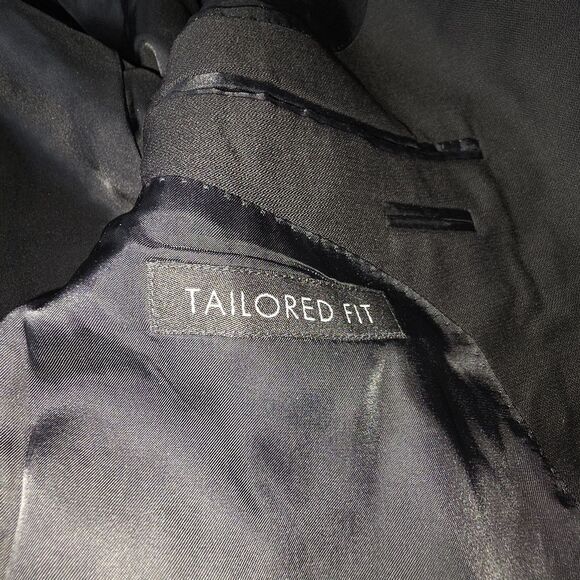 Jos A Bank Signature Collection Suit Mens Big & Tall 47L Pants 52L Jacket Black - Picture 12 of 13